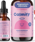 JoySpring Magnesium Citrate Liquid and Magnesium Glycinate and Herbal Detox and Cleanse for Kids