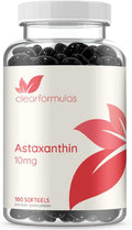 Algae Based Astaxanthin Supplement - Rapid Release Astaxanthin 10Mg Non-Gmo Super Potent Antioxidant And Carotenoid For Skin Immunity And Eye Health Support - Made In A Cgmp Us Lab (6 Month Supply)