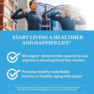 Doctor'S Best Fast Acting Arginine Complex W/Nitrosigine Boost Nitric Oxide Blood Flow & Vessel Flexibility Nongmo Vegan Gluten 750Mg White (Drb00406) Tablet 60 Count