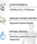 Garden Of Life Dr. Formulated Probiotics Once Daily Ultra - 90 Billion Cfu - Daily Probiotic For Colon & Immune Support 30 Vegetarian Capsules