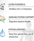 Garden Of Life Dr. Formulated Probiotics Once Daily Ultra - 90 Billion Cfu - Daily Probiotic For Colon & Immune Support 30 Vegetarian Capsules
