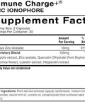 Quicksilver Scientific Immune Charge+ Zinc Ionophore - Zinc Supplement Complexed With Quercetin, Luteolin, Hesperetin Immune + Gi Support (60 Capsules)