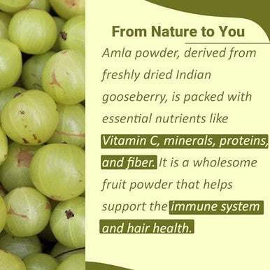 Minature Mi Nature Amla Powder By Mi Nature Amalaki Or Indian 16 Oz 454G