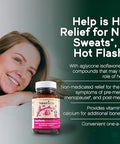 Naturanectar Easefemin Menopausal Support Supplements For Women Estrogen Red Bee Propolis Capsules For Hot Flashes & Night Sweats Natural And With Proprietary Calming Herbal Blend (30Pcs.)