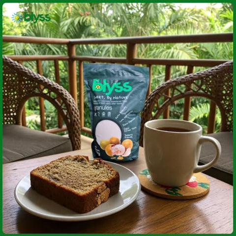 Blyss Natural Zero-GI Monk Fruit Sweetener - 1kg Granular, Keto & Diabetic Friendly, Sugar Substitute, Erythritol Blend, Vegan, Low Carb, Zero Aftertaste