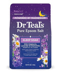 Dr Teal'S Epsom Magnesium Salt SoakSleep Blend With MelatoninLavender & Chamomile Essential Oils3 Lbs
