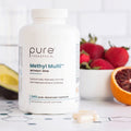 Methyl Multi Without Iron 240 Vegetable Capsules This Vegan Formula Features Activated Vitamin Cofactors and Folate as Quatrefolic 5MTHF Patented Albion TRAACS Chelated Mineral Complexes