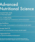 Natura Health Products Complete Omega Essentials Supplement - Balanced Blend Of Omega 3 6 7 & 9 Fatty Acids - Featuring Fish Oil Concentrate Borage Seed Oil Sea Buckthorn Berry ( ) 120 Softgels