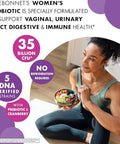 Bluebonnet Nutrition Women'S Probiotic 35 Billion Cfu Shelf Stable Urinary Tract Vaginal Ph Digestive Immune Prebiotic And Cranberry Nongmo Of Dairy Gluten & Soy 30 Servings