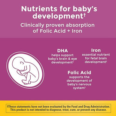 Nature Made Prenatal Vitamins For Women With Folic Acid Dha Prenatal Vitamin And Mineral Supplement For Daily Nutritional Support 90 Softgels 90 Day Supply