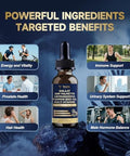 Shilajit Liquid Drops with Saw PalmettoAshwagandhaPumpkin Seed OilSea MossMultivitamin Shilajit for Men Support Prostate Health and HairEnergy and lmmune Function 2FL Pineapple Flavor