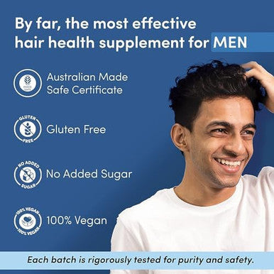 Biotin Hair Gummy For Healthy Hair No Sugar Added Biotin Gummies With Hair Vitamins Vitamin A, Vitamin C, Vitamin E & Zinc 60 Gummies