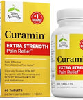 Terry Naturally Curamin Extra Strength Curcumin & Boswellia Supplement For Healthy Circulation Support Turmeric Supplement To Support Joints Muscle Health & Endorphin Production 120 Tablets