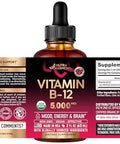 Nutraharmony Organic Vitamin B12 & Organic Vitamin D3 K2 Drops