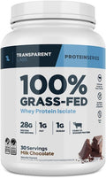 Transparent Labs Grass Fed Concentrate Milk Chocolate 30srv