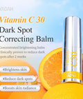 Yadah Vitamin C 30 Correcting Balm (0.35Oz) ÃƒÂ¢Ã¢â€šÂ¬Ã¢â‚¬Å“ All-In-One Multi Care For Dark Spot Remover, 30% Pure Ascorbic Acid & Vitamin E For Radiant Nourished Skin, Starter & Finishing Balm And Skin Brightening
