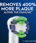 Oral-B Electric Toothbrush Brush Heads Precision Clean White + 2 Daily Clean White 1 Count