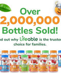 Lifeable Kids Vitamin D Gummies Vitamin D3 1000iu Great Tasting Vitamin D3 Gummies D3 Vitamin for Strong Healthy Bones and Immune Support Vitamin D for Kids Boys Girls 90 Gummies