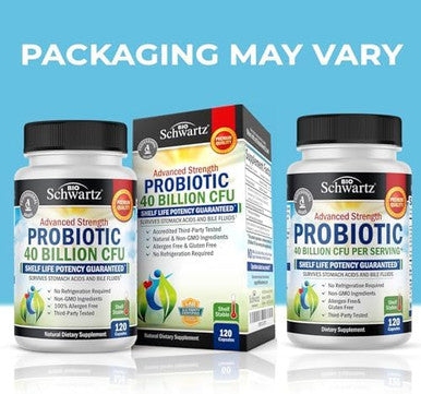 High Strength Vitamin D3 5000 Iu 125 Mcg (1 Year Supply) Plus 40 Billion Cfu Daily Probiotic Supplement (2 Month Supply)