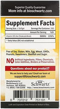 High Strength Vitamin D3 5000 Iu 125 Mcg (1 Year Supply) Plus 40 Billion Cfu Daily Probiotic Supplement (2 Month Supply)