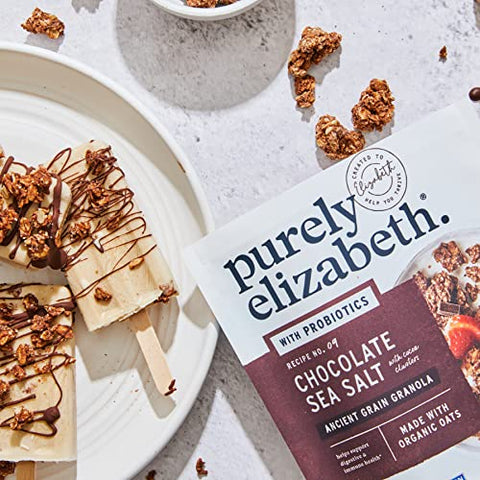 Purely Elizabeth, Cereal Granola Chocolate, 8 Ounce (Pack of 2)