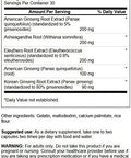 Swanson Dual Ginseng Plus 60 Capsules
