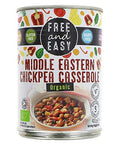 Free & Easy Organic Middle Eastern Chickpea Casserole 400g