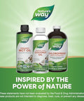 Nature's Way Liquid Coconut Oil, Oil for Cooking, Superior Flavor and Aroma, Hexane Free, Stays Liquid, Non-GMO Project Verified, 10 Fl Oz (Packaging May Vary)