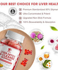 Lukaree 2 Pack Lukaree Liver Cleanse Detox & Repair Gummies 60 Count 2 Pack