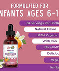 Maryruth's Organics Infant Precision Probiotics Colic & Multivitamin Iron Drops