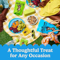 Nuts.com - Nuts and Dried Fruits Snack Box Ã¢â‚¬â€œ Gourmet Mix Assortment for Festive Gifts Ã¢â‚¬â€œ Package Includes Mixed Nuts, Dried Apricots & Fruits, Trail Mix, Heat Mix and Apple Pie Crunch