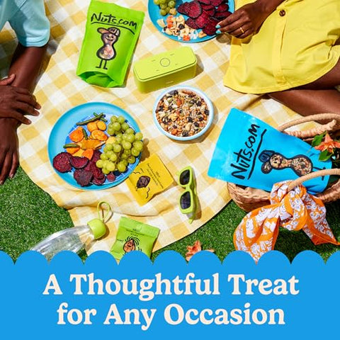 Nuts.com - Nuts and Dried Fruits Snack Box Ã¢â‚¬â€œ Gourmet Mix Assortment for Festive Gifts Ã¢â‚¬â€œ Package Includes Mixed Nuts, Dried Apricots & Fruits, Trail Mix, Heat Mix and Apple Pie Crunch