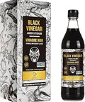 Soeos Chinkiang Vinegar 16.9 fl oz (500ml), 3 Years Aged, Naturally Fermented, Mature Aged Black Vinegar, Chinese Black Vinegar, Zhenjiang Vinegar, Black Rice Vinegar, Black Vinegar Chinese.