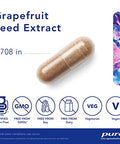 Pure Encapsulations Grapefruit Seed Extract 250 mg 60 vcaps