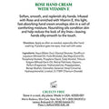 Mario Badescu Rose Hand Cream with Vitamin E, 3 oz