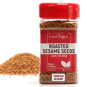 GranAroma, White Sesame Seed, 2.24 Oz | For cooking, baking, and seasoning