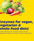 Enzymedica Veggiegest Digestive Enzymes For Vegan Vegetarian And Raw Diets Prevents Gas And Bloating 90 Count