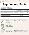 Micro Ingredients Triple Strength Magnesium Glycinate 1500Mg Per Serving 240 Capsules 500Mg Per Capsule Easily Absorbed Chelated Magnesium Elemental Form Healthy Muscle Bones & Mood Support Non-Gmo