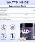 Nad+ Supplement - Nicotinamide Riboside, Resveratrol, Nad Plus 900Mg For Men And Women, Nr Supplement For Energy Anti-Aging Focus, 80 Capsules