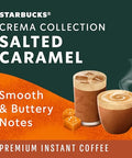Starbucks Crema Collection Salted Caramel Instant Coffee, 3 Tins 7.12 oz