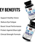 Force Factor Complete Eye Health Clinical Strength Eye Vitamins With Lutein & Zeaxanthin To Support Vision Eye Function And Bluelight Protection Eye Health Supplements For Adults 60 Capsules