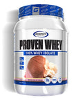 Gaspari Nutrition Proven Whey, 100% Hydrolyzed Whey Isolate, High Protein, Lactose Free, Low Carbohydrate and Low Sugar (2lb, Neapolitan Ice Cream)