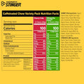 Honey Stinger Organic Caffeinated Energy Chew Variety Pack Of 12 6 Packs Each Of Cherry Cola & Stingerita Lime Gluten Free For Exercise Endurance & Performance Sports Nutrition For Home & Gym