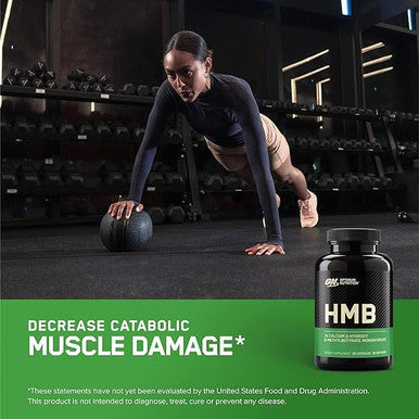 Optimum Nutrition Unflavored Creatine Monohydrate 100 Capsules Bundled With Hmb 90 Capsules