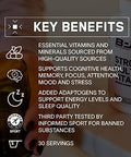 BARE PERFORMANCE NUTRITION BPN Strong MultiVitamin 30 Day Supply + Recover PostWorkout Muscle Recovery Drink Mix Fruit Punch 25 Servings Foundational Health + PostWorkout Recovery Bundle