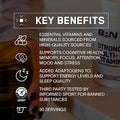 BARE PERFORMANCE NUTRITION BPN Strong MultiVitamin 30 Day Supply + Recover PostWorkout Muscle Recovery Drink Mix Fruit Punch 25 Servings Foundational Health + PostWorkout Recovery Bundle