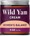 Smnutrition Wild Yam Cream For Hormone Balance 3450Mg Wild Yam For Herbal Menopause & Pms Support Enriched With Vitex Black Cohosh Lavender & More Estrogen & Progesterone Balancing Cream 4 Oz.