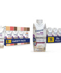 Ensure Max Protein Nutrition Shakes Variety Pack With 30G Of Protein & Max Protein Nutrition Shake With 30G Of Protein 1G Of Sugar High Protein Shake French Vanilla Liquid 11 Fl Oz (Pack Of 12)