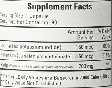Kelp With Natural Selenium Iodine