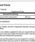 Swanson Echinacea 400 Milligrams 180 Capsules